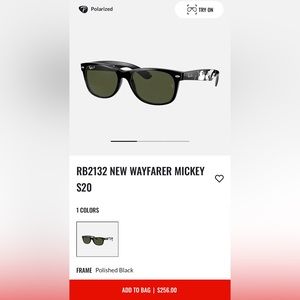 Ray-Ban x Disney brand new sunglasses